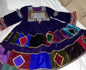 Kuchi afghan งานปักสไตล์วินเทจชนเผ่าทำมือแบบดั้งเดิมอัฟกานิสถานชุด2023เดรสวัฒนธรรม - Product Image 4