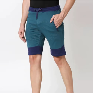 Pantalones Cortos Deportivos para Hombre, Mezcla de Algodón y Poliéster, Ligeros, para Uso Diario en Verano, Elásticos, de Secado Rápido, Tejido Híbrido - Product Image 3
