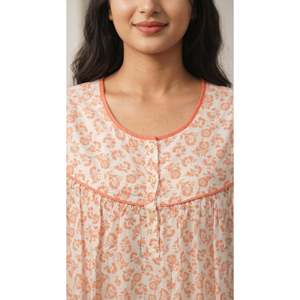Camisón Corto de Rayón Suave para Mujer Evolve X Venus, Ropa de Dormir Ligera y Transpirable, Manga Corta, Diseño Liso - Product Image 2