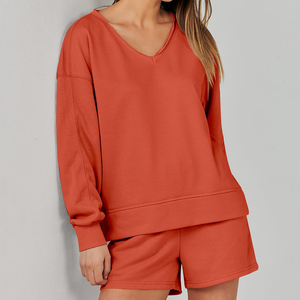 Ensemble deux pièces tricoté pour femme, été, uni, sans manches, crop top, sexy, floral, pour club, sport, yoga, soutien-gorge et short, collection 2026 - Product Image 5