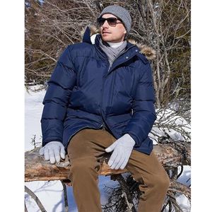 New Personalized Design <b>Men</b> Parka <b>Jackets</b> Wholesale Winter Polyester Windproof Parka <b>Jackets</b> - Product Image 3