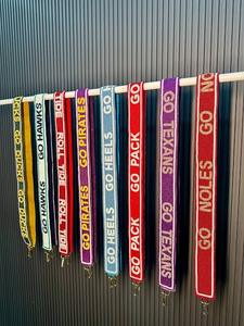 Correa de bolso con cuentas, asa de bolso con cuentas de semilla, bordado de cuentas de vidrio, letras deportivas, accesorio para bolso, cierre de correa de repuesto para bandolera - Product Image 6