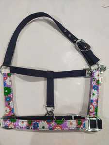 Harnais pour cheval en nylon équestre, large et durable, avec ferrures en laiton, rembourrage en ruban PP, couleur personnalisable, BLUHORSE, prix de gros imbattable - Product Image 2