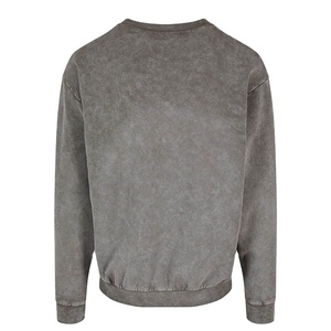 Sweat-shirt tricoté sans manches personnalisé, style vintage délavé à l'acide, doublé, grande taille, imprimé graphique streetwear, vente en gros 2026 - Product Image 2
