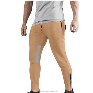 กางเกงเลกกิ้งฟิตเนสผู้ชาย ผ้าฝ้าย 100% น้ำหนักเบา เอวสูง สไตล์สตรีทแวร์ สำหรับวิ่งและออกกำลังกาย - Product Image 1