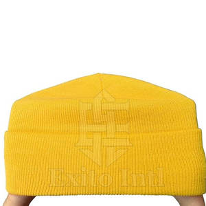Gorro de punto cálido de invierno OEM y ODM 2024 para hombres y mujeres, tamaño personalizable para uso en exteriores a la venta - Product Image 3