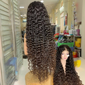 Hermosa peluca para mujeres negras Mejor calidad 100% Cabello humano vietnamita Pelucas de color ondulado de cabello uprocesed - Product Image 5