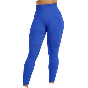 High Waisted Ruched Back Yoga <b>Leggings</b> Women Full Length Stretch Gym Workout <b>Leggings</b> Women <b>Seamless</b> <b>Leggings</b> Customized - Product Image 3