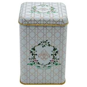 ภาชนะบรรจุและภาชนะบรรจุอาหารทำจากโลหะทรงสี่เหลี่ยม1.6L สีดอกกุหลาบ105x105X160มม. - Product Image 3