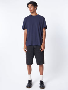 T-shirt 100 % coton pour homme, personnalisable avec logo de marque, design décontracté uni avec motif lettres, matière polyester-coton – Vente en gros - Product Image 4