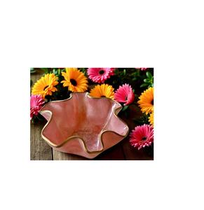 Tazón de servicio de resina único hecho a mano con acabado brillante, excelente opción para cocina de lujo, comedor o decoración de sala de estar - Product Image 6