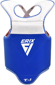 Reversible Taekwondo Chest Guard PU Leather Body Protector for Martial Arts Sparring & <b>Training</b> - Product Image 5