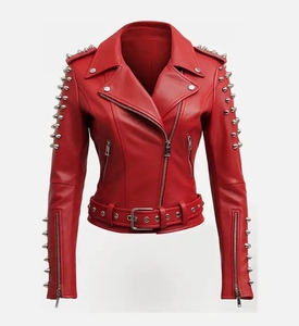 Chaqueta de piel de oveja elegante para mujer Proveedor transpirable y confiable con MOQ bajo para OEM/ODM Venta al por mayor disponible - Product Image 1