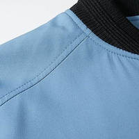 Blouson Bomber en Satin de Haute Qualité, Direct Usine, Hiver, Imperméable, Respirant, Séchage Rapide, Réversible, Coupe Slim, Col Montant