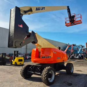 High Grade <b>Elevated</b> SC200/200 Steel Cherry Picker Telescopic Articulated Hydraulic Towable Trailer Scissor Lift Boom Lift 18.39m - Product Image 1