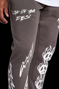 Streetwearสไตล์กางเกงJoggersซ้อนกางเกงเหงื่อเอวสูงกางเกงขายาวผู้ชาย 2024 - Product Image 3