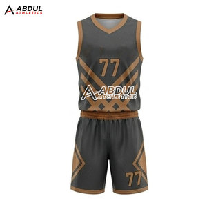 Kit de basketball athlétique en tissu doux et léger, coupe confortable, idéal pour la course à pied, les séances de gym, l'entraînement sportif et les matchs. - Product Image 2