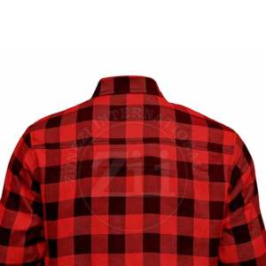 Chemises en flanelle de sport coupe-vent à manches longues pour hommes en coton de haute qualité personnalisées en usine pour la course à moto OEM personnalisé - Product Image 5