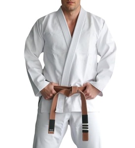 ชุดกิโมโนคาราเต้ธรรมดาแบบกำหนดเองได้ชุดคอตตอน Jiu-Jitsu GI ศิลปะการต่อสู้กังฟูกิฟู - Product Image 3