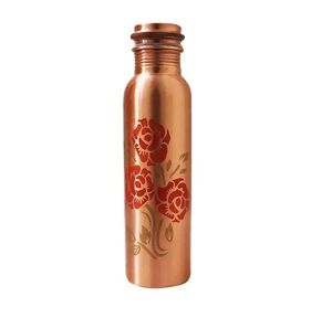 Trending Customized Copper Water Enamel Printed <b>Bottle</b> Different <b>Sizes</b> Customized Handmade Top Selling Sale - Product Image 4