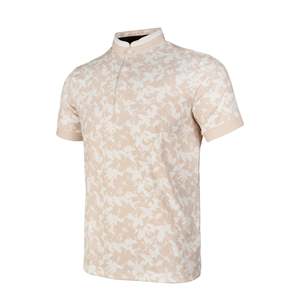 Camisa de Golf para Hombre Handee, Transpirable, 100% Poliéster, Tejida, con Estampado por Sublimación, Cuello Cónico, Ropa de Golf Elegante - Product Image 4
