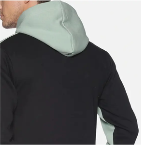 Sweat à capuche de haute qualité 100% coton molletonné 300 g/m² pour homme, sweat à capuche lourd, sweat-shirt à capuche, logo personnalisé, molleton français, sweat à capuche vierge - Product Image 6