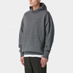 Vente en gros OEM de sweats à capuche de qualité supérieure pour hommes dans des styles différents sweats à capuche décontractés d'hiver en coton et polyester pour hommes - Product Image 3