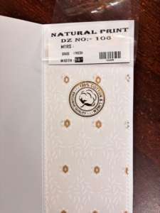 Tela de Sarga de Algodón Premium con Estampados Digitales Naturales para Vestidos Infantiles y Ropa Deportiva |   Proveedor de Exportación India - Product Image 5