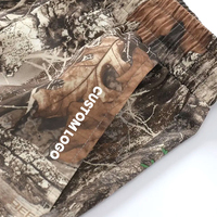 Pantalon de chasse cargo personnalisable pour hommes, derniers vêtements décontractés en toile camouflage Realtree de grande taille