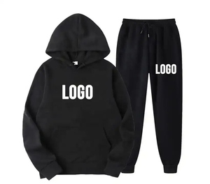 Conjunto Deportivo Unisex de Otoño, Transpirable, 100% Algodón Ecológico, Sudadera con Capucha Informal y Pantalones Deportivos, Diseño 2 en 1 - Product Image 4