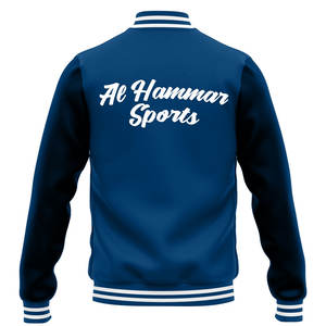 OEM personalizado hombres Letterman chaquetas nuevo diseño totalmente personalizado Denim Bomber chaqueta con capucha primavera temporada incluye logotipo personalizado - Product Image 4