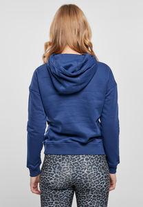 Sudadera con capucha de algodón orgánico 100% para mujer, sudadera de invierno transpirable con logotipo frontal, Sudadera con capucha para mujer - Product Image 6