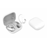 Écouteurs sans fil à réduction de bruit, design léger avec crochet d'oreille pour un port confortable, commande tactile, écouteurs Bluetooth