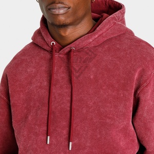 Sudaderas con Capucha para Hombre con Lavado Ácido Personalizadas, Sudaderas de Felpa Gruesa Estilo Americano, Sudaderas con Capucha Desteñidas con Lavado Ácido al por Mayor - Product Image 6