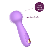 GINYA Mini AV Zauberstab Massage gerät Weibliches Sexspielzeug Niedlicher Vibrator Muskel Faszie Entspannung Super starkes Vibrations massage gerät Sexspielzeug für Erwachsene