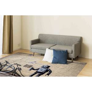 Tapis Banksy Robot Graffiti : Tapis d'entrée imprimé en 3D, tapis en chenille - Product Image 4
