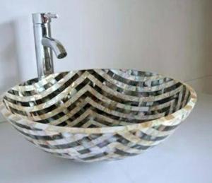 อ่างล้างหน้าหินอ่อนหินโมราแบบทันสมัยอ่างล้างหน้าสำหรับห้องน้ำหรือบ้านสำหรับใช้ในโรงแรม - Product Image 5