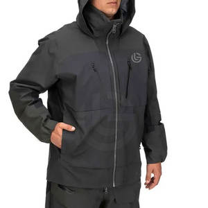 Chaqueta de Pesca para Hombre, Diseño Delgado con Logotipo Personalizado, UPF 50, 100% Poliéster, Impermeable, Transpirable, Tinte Liso con Características Personalizadas - Product Image 3