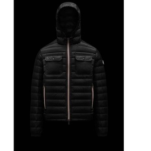 Blouson matelassé personnalisé à col montant et capuche pour homme, chaud, pour l'extérieur, avec logo frontal, vente en gros - Product Image 5