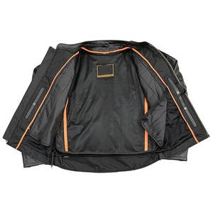 Top profesional moto hombre Chaquetas Chaqueta impermeable para hombre hecho en Pakistán cuero genuino motocicleta chaquetas de hombre - Product Image 6