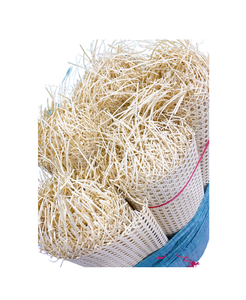 Silla de mimbre para uso en interiores y exteriores, asiento de plástico de 40x100CM con tela de ratán tejido, con correas, Material para Sillas - Product Image 6