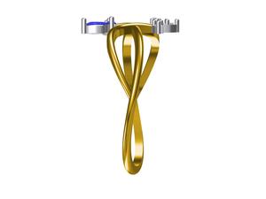 แหวนหมั้นเพชรชุบทอง18K คุณภาพสูงได้รับการรับรองจากการออกแบบที่หรูหราสำหรับวันครบรอบแต่งงาน - Product Image 2