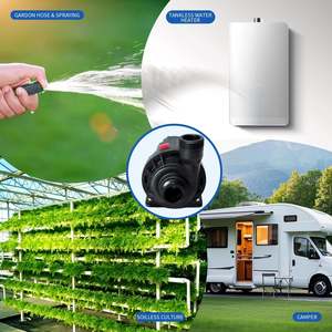 Pompe à eau AMBOHR WP-DC80A/G/F 1/2HP 1HP DC12V/24V pour bain froid, fontaine à eau pour animaux, baignoire, refroidissement – Neuve - Product Image 6