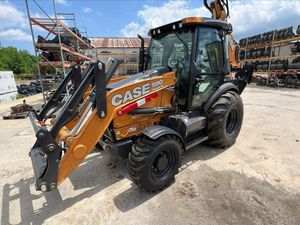 รถตักล้อยางตีนตะขาบ รุ่น 580 Super N Diesel 4WD ปี 2024 สำหรับงานก่อสร้าง พร้อมแรงบิดสูงและเกียร์บ็อกซ์และปั๊ม - Product Image 1