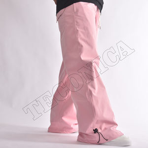 Pantalones de snowboard de esquí holgados personalizados OEM al por mayor 100% Nylon Spandex impermeable transpirable bolsillos con cremallera impreso - Product Image 4