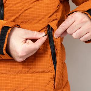 Mens Premium Quality Solid Zip Up Oversize Puffer Jacket Winter Warm Custom Quilted Waterproof High Quality Down Jackets - Product Image 5