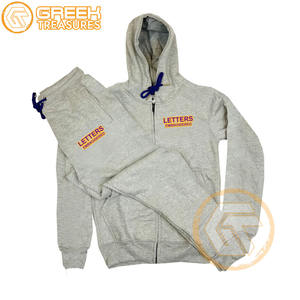 ชุดวอร์มระบายอากาศสำหรับผู้ชายชุดวอร์มผ้าฟลีซปักลายผ้าคอตตอนโอเมก้าตามสั่ง - Product Image 5