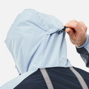 Nouvelle arrivée 2025 Veste coupe-vent de sport unisexe à capuche Veste coupe-vent légère imperméable en polyester personnalisée pour hommes - Product Image 6