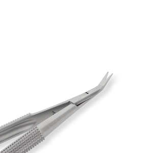 Micro ciseaux droits ultra fins manche plat 15cm 14mm lame Instruments de chirurgie plastique - Product Image 1