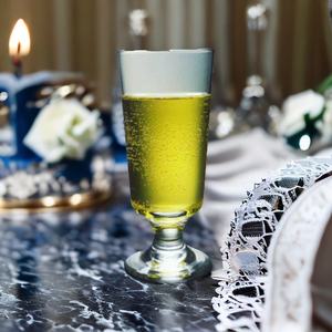 Unique Custom Made Handmade <strong>Glass</strong> Cup <strong>Wholesale</strong> White Colored Wine <strong>Glass</strong> <strong>High</strong> <strong>Ball</strong> <strong>Glass</strong> Cup - Product Image 2